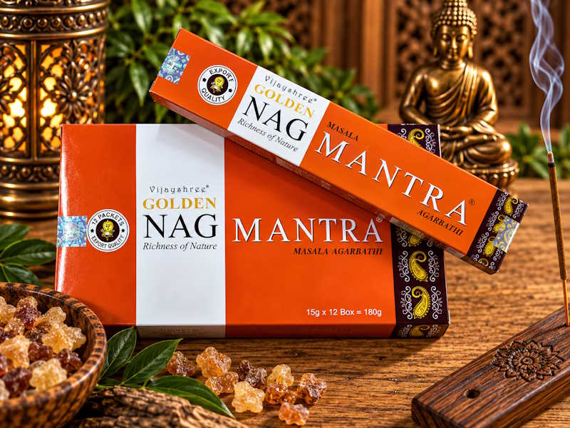 Incienso Golden Nag Mantra Vijaysheree